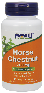 Horse Chestnut is richly used in saponins and flavones that have been scientifically shown to support the integrity of the vascular system and connective tissue.Â  Rutin, a powerful antioxidant, has been included as a synergist..